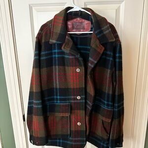 Vintage Woolrich Multicolor Plaid Wool Jacket